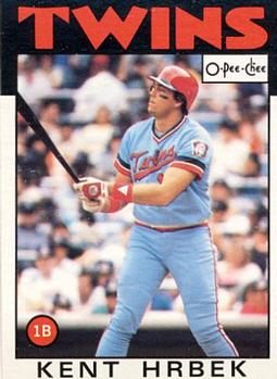 1986 O-Pee-Chee Baseball Cards 063      Kent Hrbek